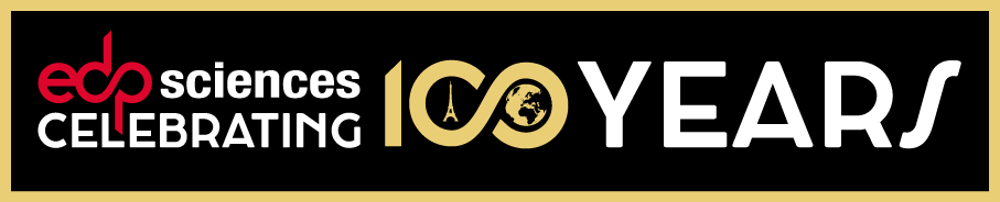 EDP Sciences 100 years